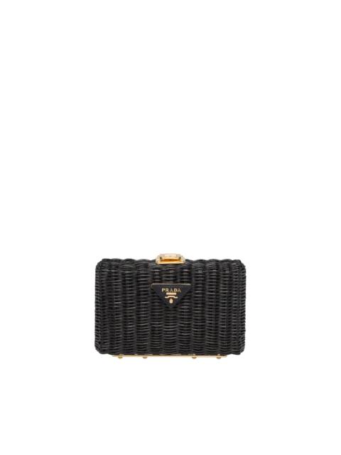 Prada Wicker Clutch