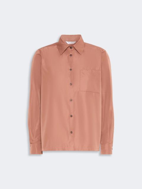 Max Mara ENTRATA Silk-blend radzimir shirt - ANTIQUE ROSE