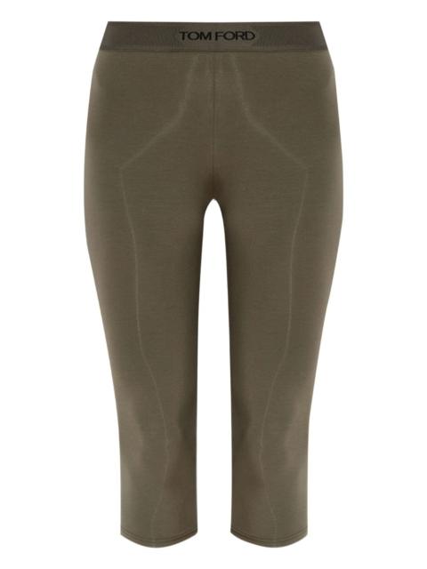TOM FORD logo track shorts