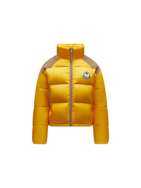 Moncler Moncler x Palm Angels Kelsey Short Down Jacket Mustard Yellow