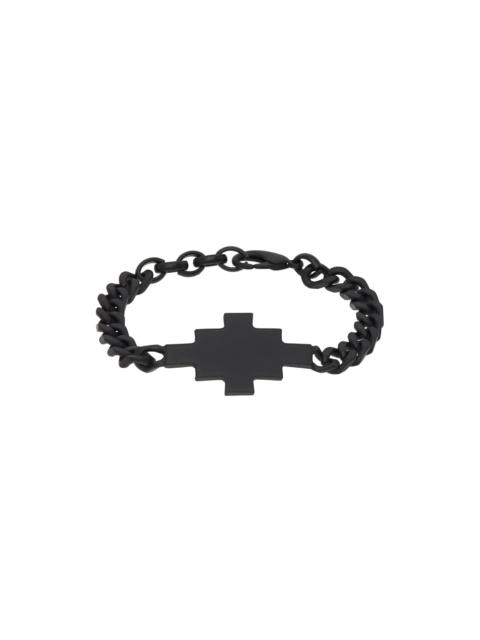 Marcelo Burlon County Of Milan Black Cross Bracelet