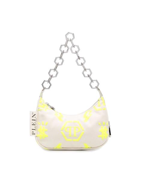 PHILIPP PLEIN Monogram print shoulder bag