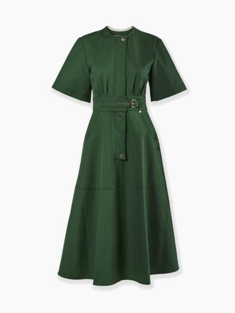 CAROLINA HERRERA Gabardine A-Line Midi Dress