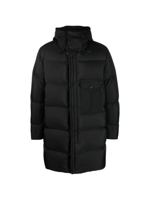 Ten C hooded puffer jacket