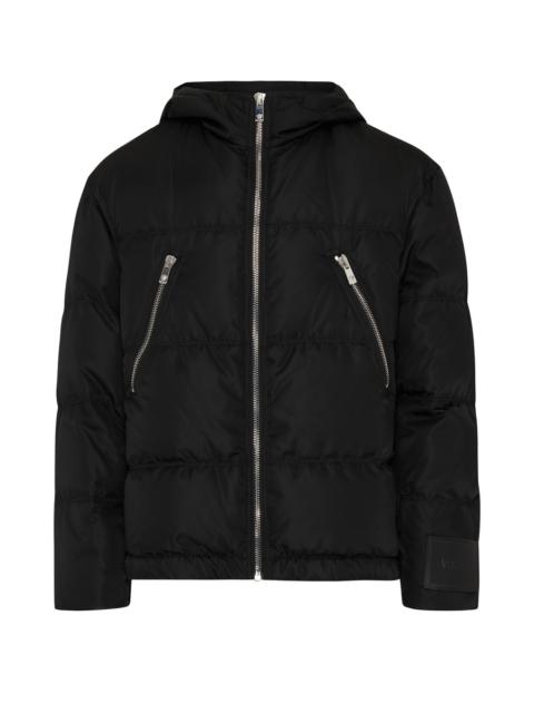 VERSACE Hooded puffer jacket