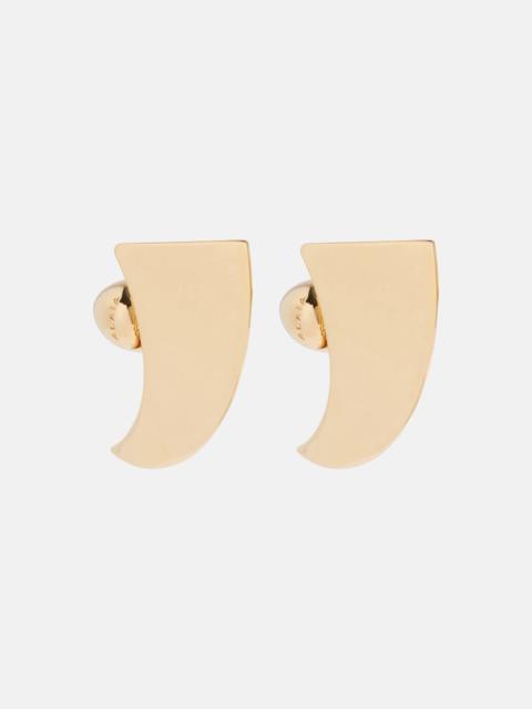Alaïa Logo earrings