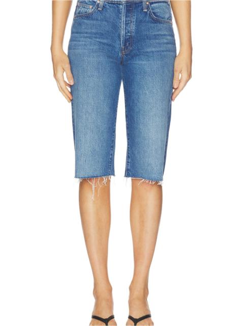 MOTHER The Kick It Half N Half Fray Short