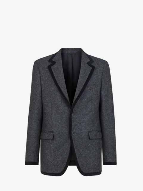FENDI Gray wool blazer