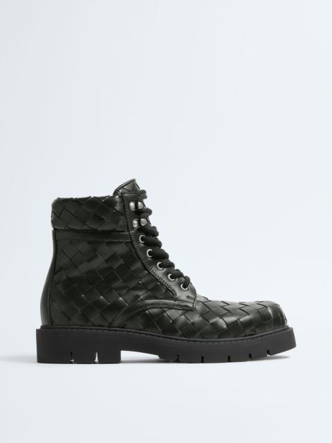 Bottega Veneta Haddock Lace-Up Ankle Boot