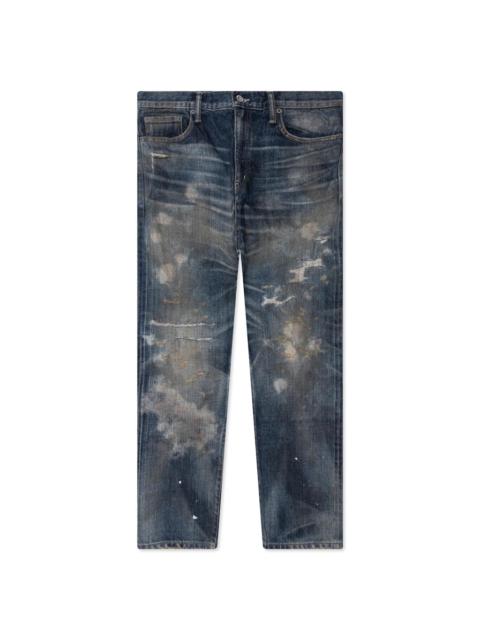 SAVAGE DENIM DP MID PANTS - INDIGO