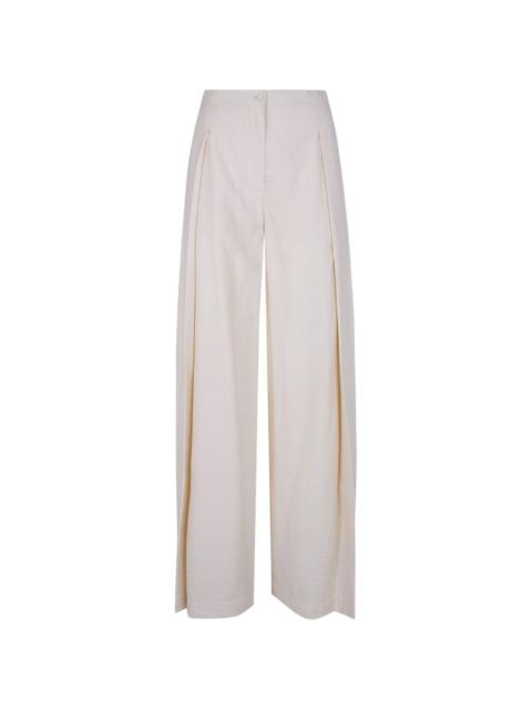 EMPORIO ARMANI pocket wide-leg trousers