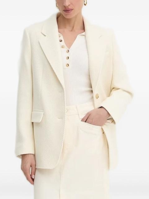 BOSS herringbone wool blazer