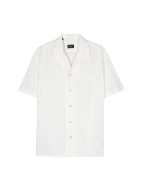 Brioni seersucker cotton shirt