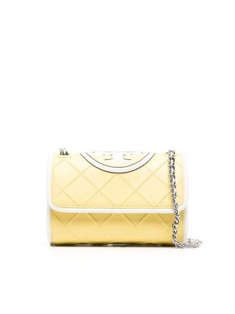 TORY BURCH embossed and quilted cross-body bag