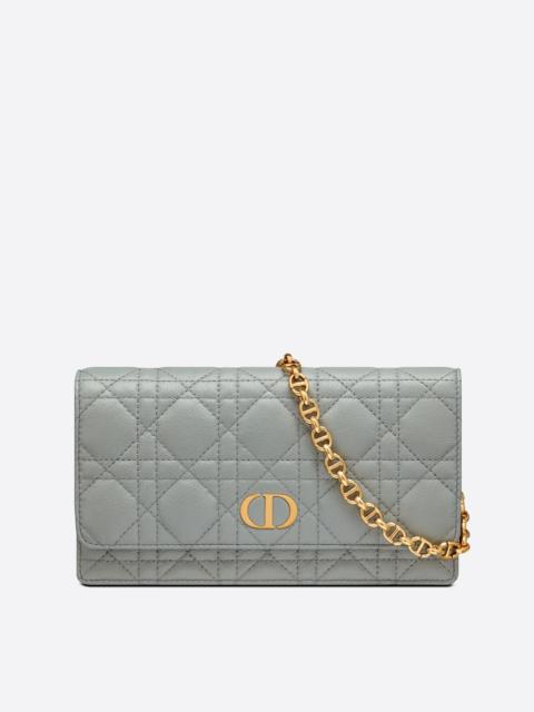 Dior Dior Caro Belt Pouch with Chain