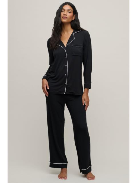 Barefoot Dreams Luxe Milk Jersey® Piped Pajama Set