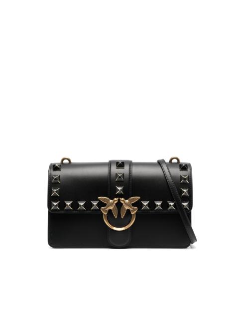 stud-embellished Lovebird leather bag