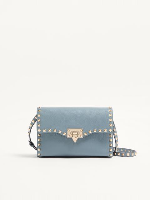 Valentino SMALL ROCKSTUD GRAINY CALFSKIN CROSSBODY BAG