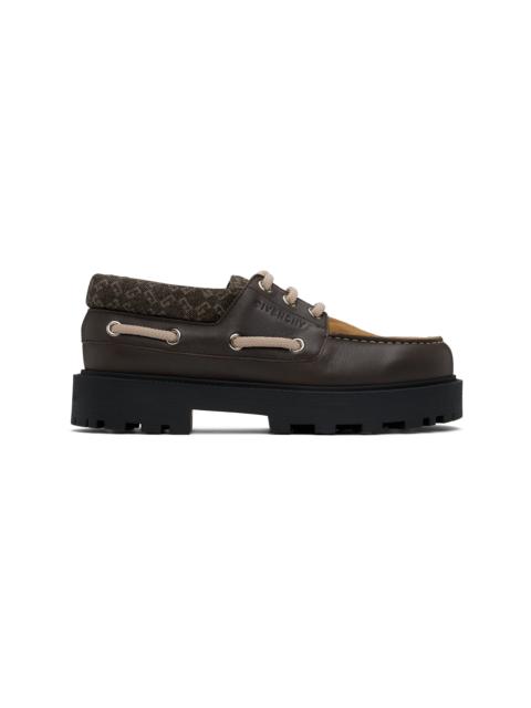 Brown Storm Boat Shoes