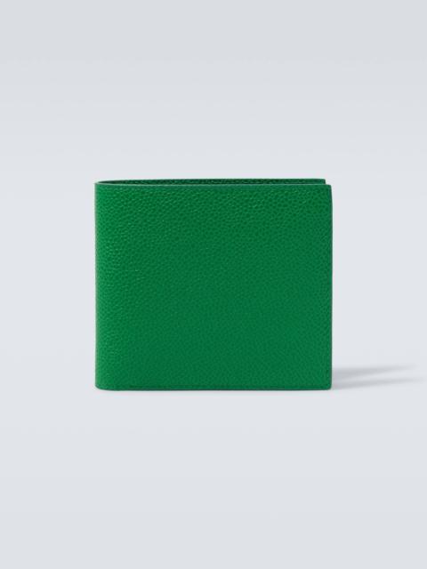 Thom Browne RWB Stripe leather bifold wallet