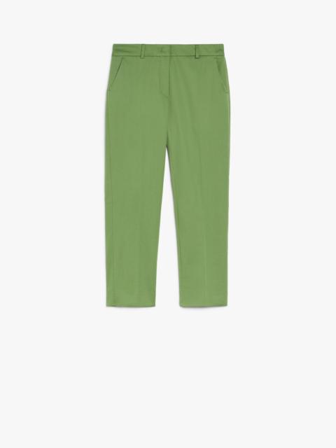 WEEKEND Max Mara CECCO Stretch gabardine trousers