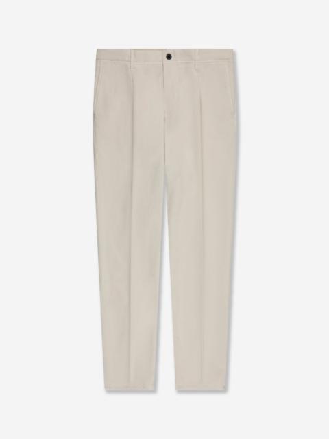 SLOWEAR Tapered fit cotton trousers