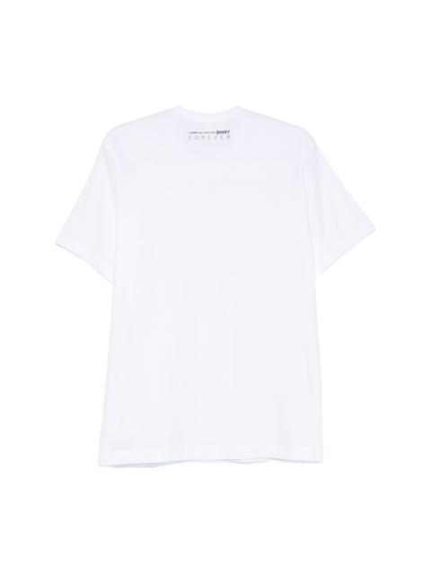 Comme des Garçons SHIRT LOGO-PRINT COTTON T-SHIRT