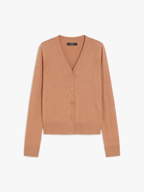 WEEKEND Max Mara MARABU Silk and linen yarn twin set