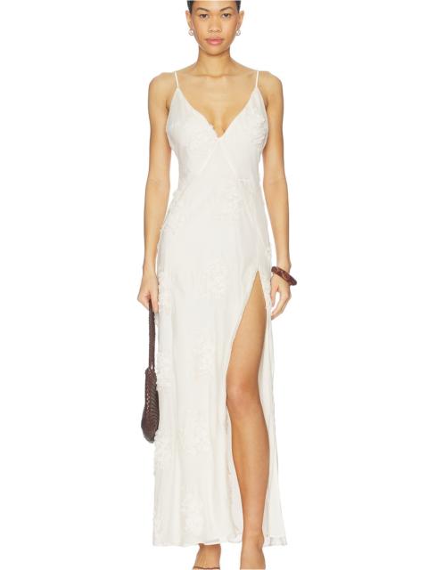 BARDOT Romaya V Neck Maxi Dress