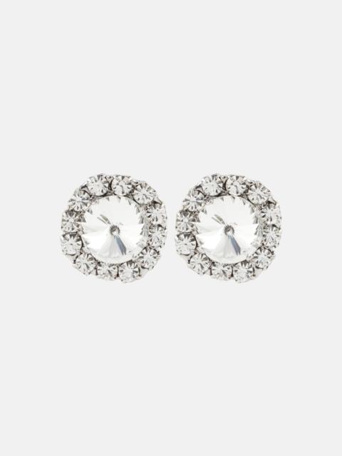 Dominque crystal-embellished earrings