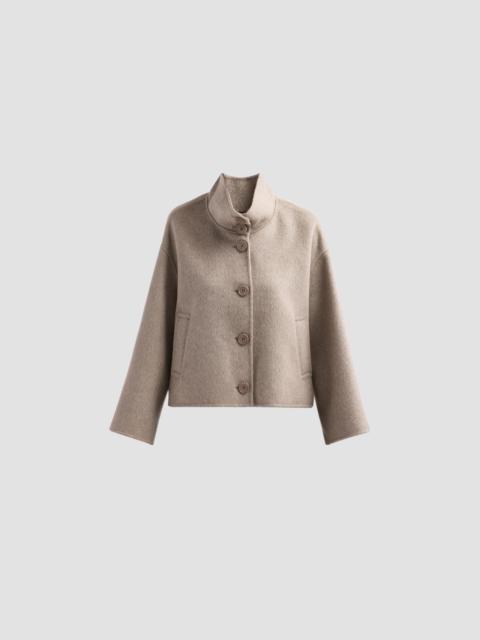 LAMARQUE Women's McKenna Wool Jacket - Heather Taupe