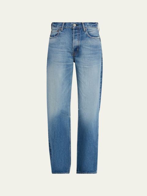 MOUSSY VINTAGE Loose Straight Jeans