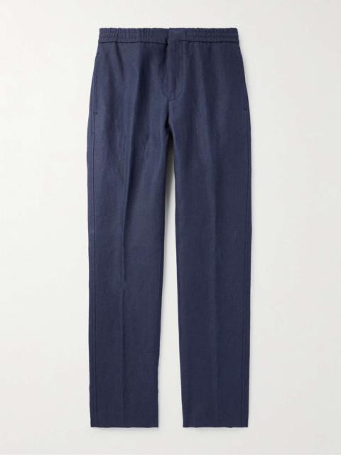 Tapered Linen Trousers