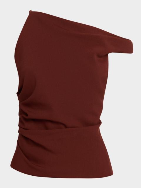 A.L.C. Leia Draped Asymmetric Top