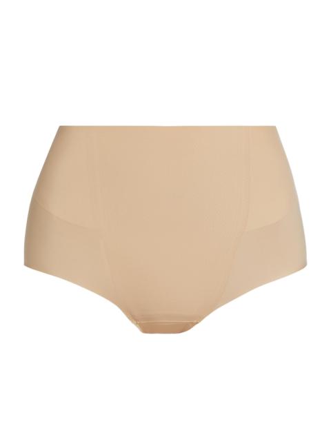 commando Women's Zone Smoothing High-Rise Briefs - Brown