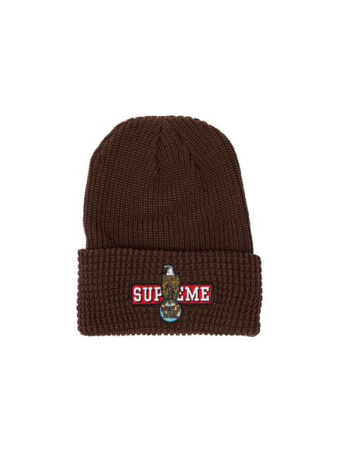 Supreme Eagle Beanie 'Brown'