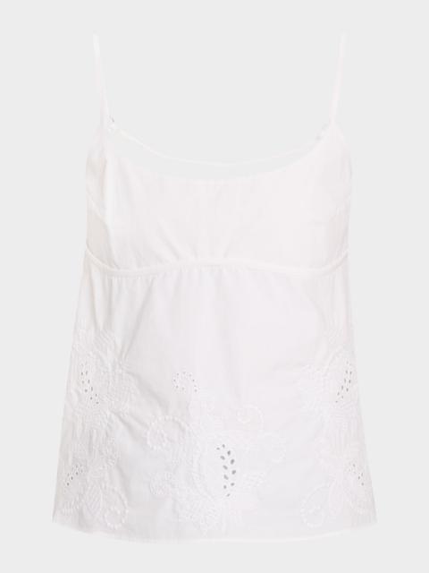 rag & bone Maggie Embroidered Cami Top