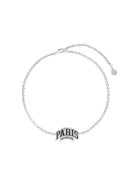 Cities Paris Necklace in Silver
