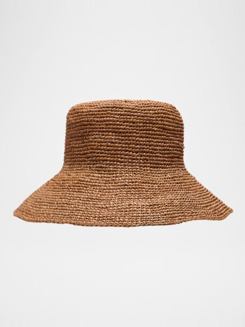 rag & bone Jade Raffia Bucket Hat