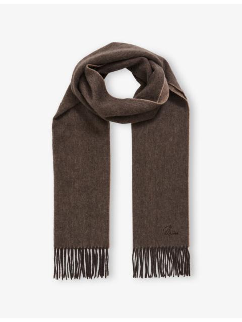 REISS Picton Wool and Cashmere Scarf