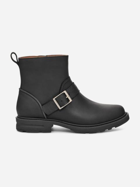 Teva Women's Rowena Buckle Boot in Black/Metallic Silver