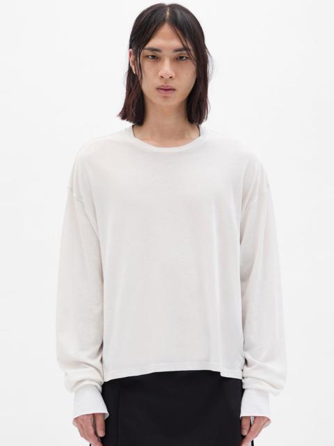 Ann Demeulemeester Emiliuis Sketch Print Long Sleeve T