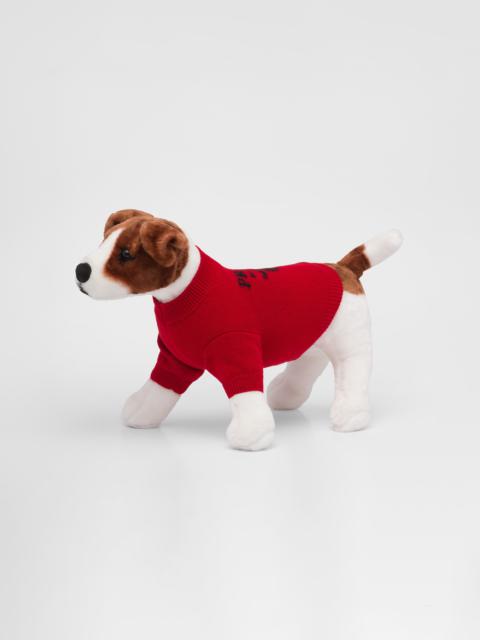 Wool and cashmere pet sweater