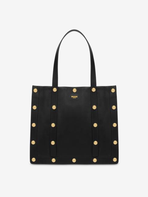 Moschino SHOPPER SNAP BUTTONS LARGE