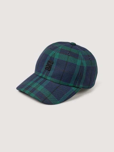 Sandro CHECKED CAP