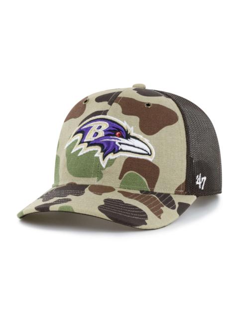 Carhartt Baltimore Ravens '47 Camo Trucker Relaxed Fit