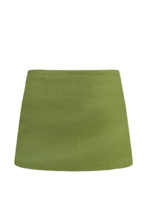 Reformation mia low-waist mini skirt