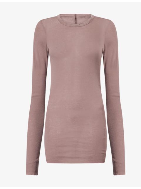 Rick Owens DRKSHDW Basic Long-Sleeve Cotton T-Shirt