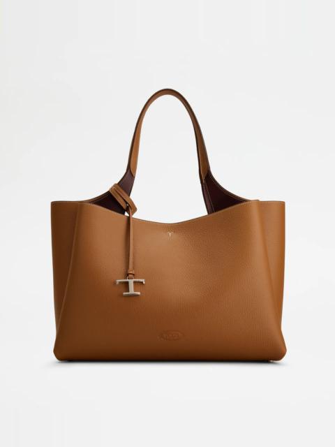 Tod's TOD'S BAG IN LEATHER MEDIUM - BROWN