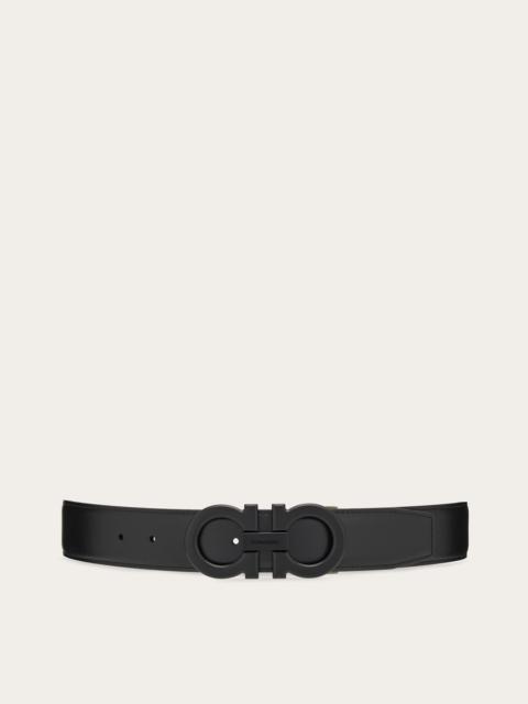 FERRAGAMO Reversible and adjustable Gancini belt